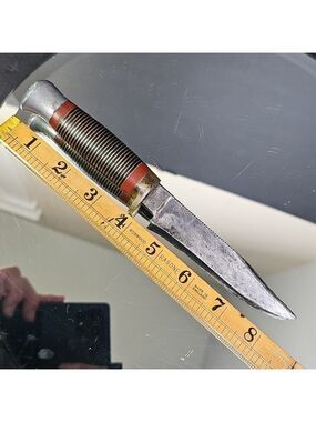 Vintage William Rogers "I Cut My Way" Sheffield England Hunting Knife Beauty